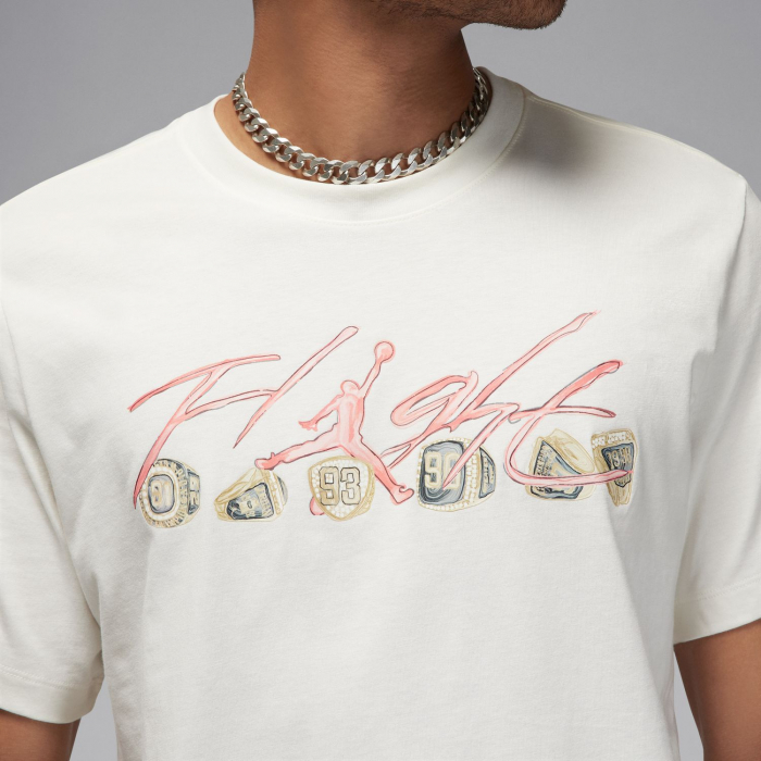 BRANDURI Tricou Jordan M J Flt Ess Rings Ss Crew - sneakerit.ro [5]