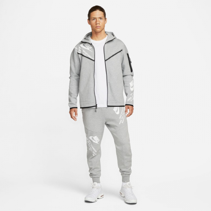 Nike Bluza cu fermoar Nike M Nsw Tch Flc Fz Wr Gx Hoodie - sneakerit.ro [3]