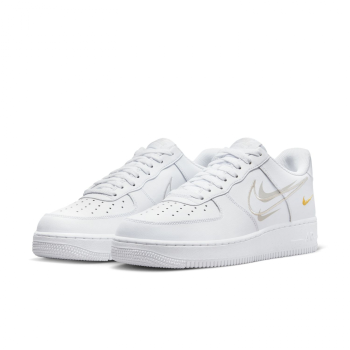 BRANDURI Pantofi sport Nike Air Force 1 '07 Multi-Swoosh White Yellow - sneakerit.ro [2]