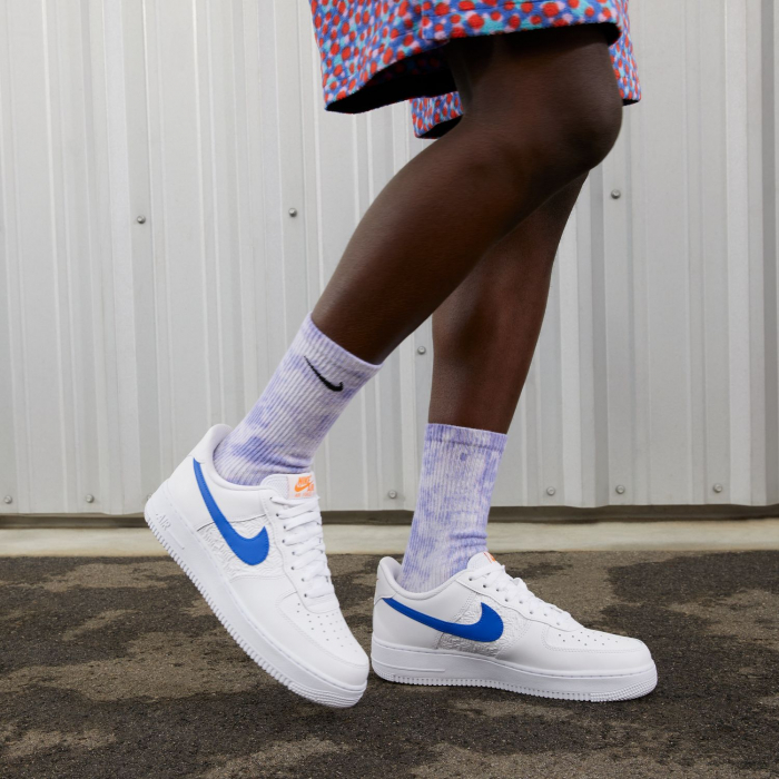 SNEAKERS BARBATI Pantofi sport Nike Air Force 1 '07 Fl Hoops Royal Blue - sneakerit.ro [7]