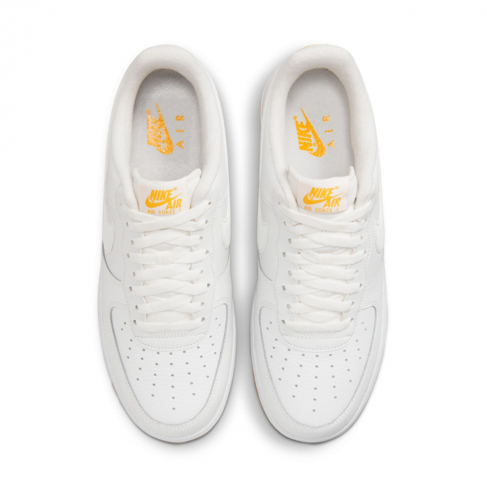 Nike Pantofi sport Nike Air Force 1 '07 Md White University Gold Gum - sneakerit.ro [6]