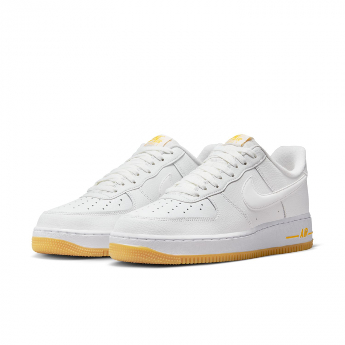 Nike Pantofi sport Nike Air Force 1 '07 Md White University Gold Gum - sneakerit.ro [2]