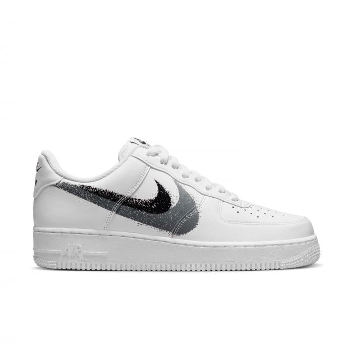 SNEAKERS BARBATI Pantofi sport Nike Air Force 1 '07 Nddc Spray Paint Swoosh White Black Grey - sneakerit.ro [6]