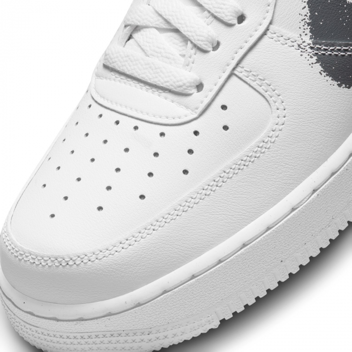 SNEAKERS BARBATI Pantofi sport Nike Air Force 1 '07 Nddc Spray Paint Swoosh White Black Grey - sneakerit.ro [2]