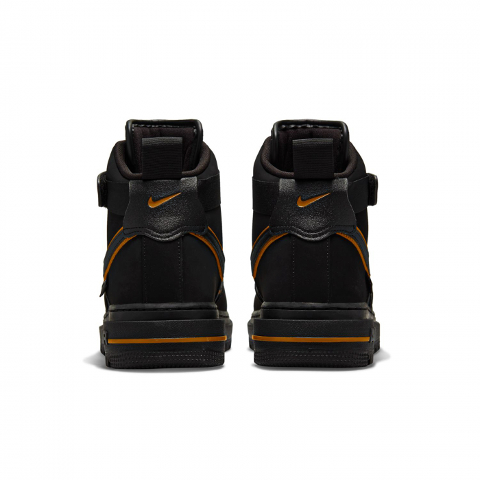 SNEAKERS BARBATI Pantofi sport Nike Air Force 1 Boot Black Gold - sneakerit.ro [3]