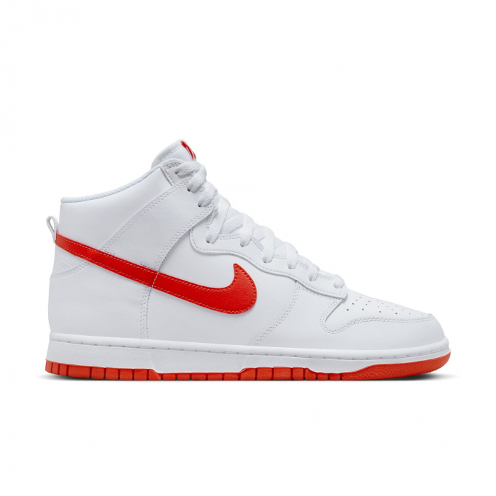 SNEAKERS BARBATI Pantofi sport Nike Dunk Hi Retro White Picante Red - sneakerit.ro [9]