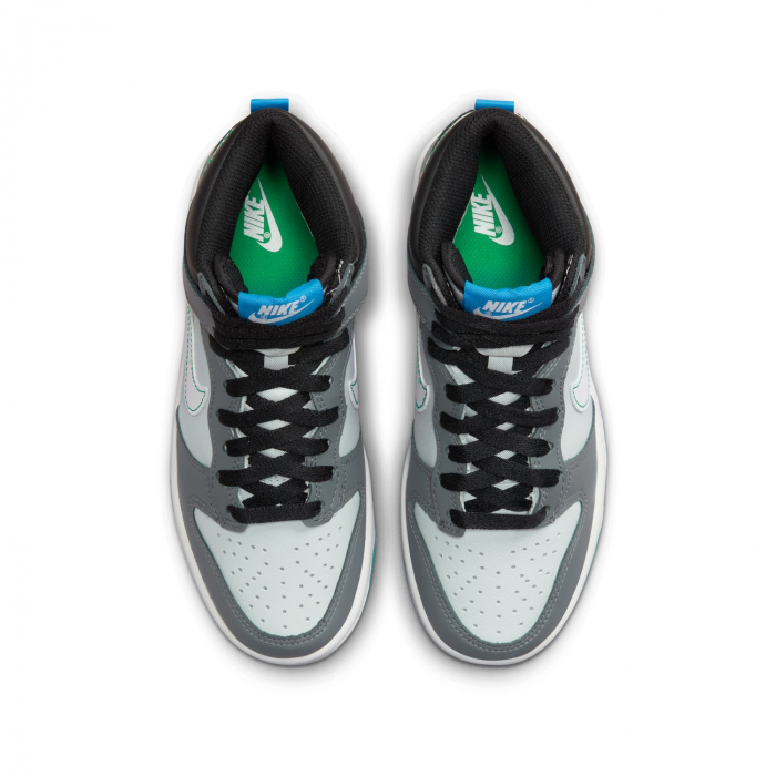 SNEAKERS COPII Pantofi sport Nike Dunk High Bg Cool Grey Photo Blue - sneakerit.ro [6]