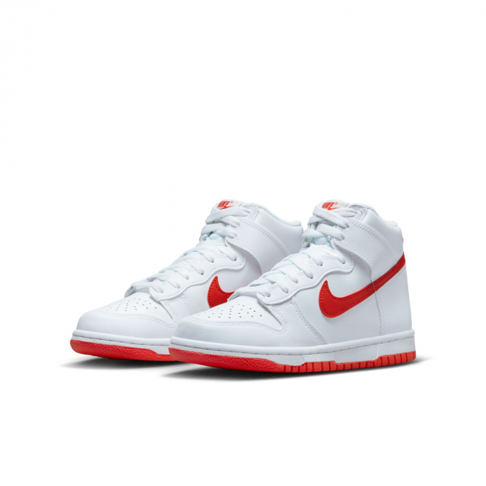 SNEAKERS COPII Pantofi sport Nike Dunk High (Gs) White Orange - sneakerit.ro [2]