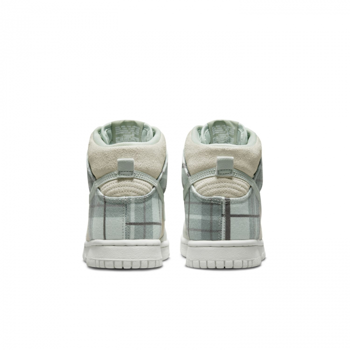 SNEAKERS COPII Pantofi sport Nike Dunk High Se Bg Tartan Plaid White Light Green - sneakerit.ro [5]