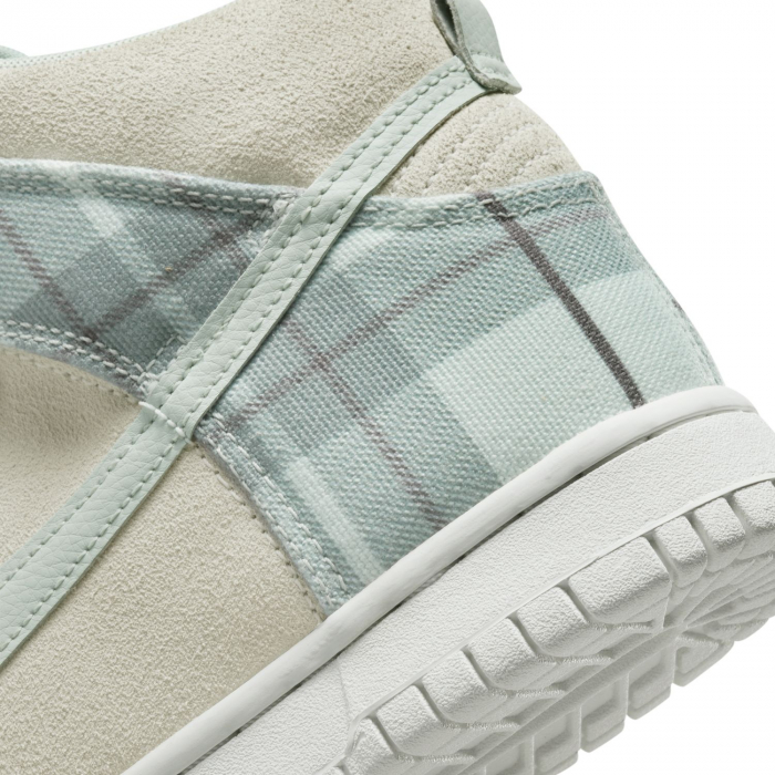 SNEAKERS COPII Pantofi sport Nike Dunk High Se Bg Tartan Plaid White Light Green - sneakerit.ro [4]