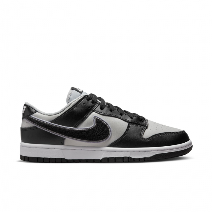 SNEAKERS BARBATI Pantofi sport Nike Dunk Low Retro University Chenille Swoosh Black Grey - sneakerit.ro [9]