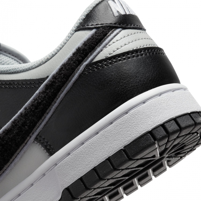SNEAKERS BARBATI Pantofi sport Nike Dunk Low Retro University Chenille Swoosh Black Grey - sneakerit.ro [4]