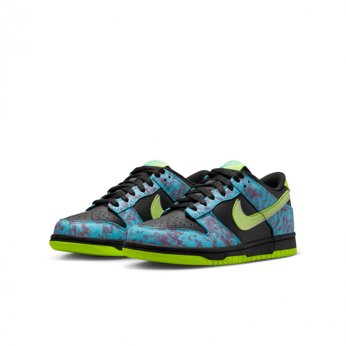 SNEAKERS COPII Pantofi sport Nike Dunk Low Se 2 Bg Acid Wash Baltic Blue Volt - sneakerit.ro [2]