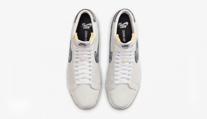 SNEAKERS BARBATI Pantofi sport Nike Sb Zoom Blazer Mid Prm Faded Sail Black - sneakerit.ro [4]