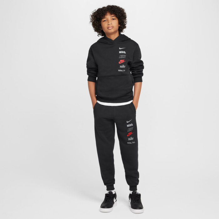 Pantaloni lungi copii Pantaloni lungi Nike K Nsw Club Flc Jggr Mlogo - sneakerit.ro [3]