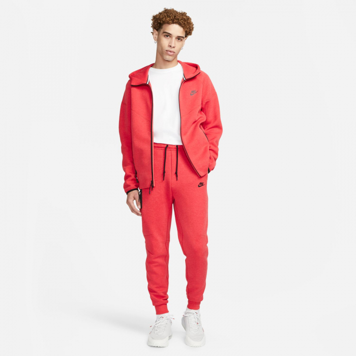Haine Sport Barbati Pantaloni Nike M Tech Fleece JoggersLight University Red Heather/Black - sneakerit.ro [6]