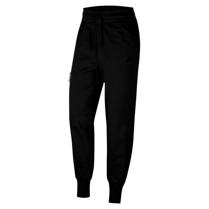 Haine Sport Dama Pantaloni Nike W Nsw Tech Fleece Essntl Hr Pants Black/Black - sneakerit.ro [7]