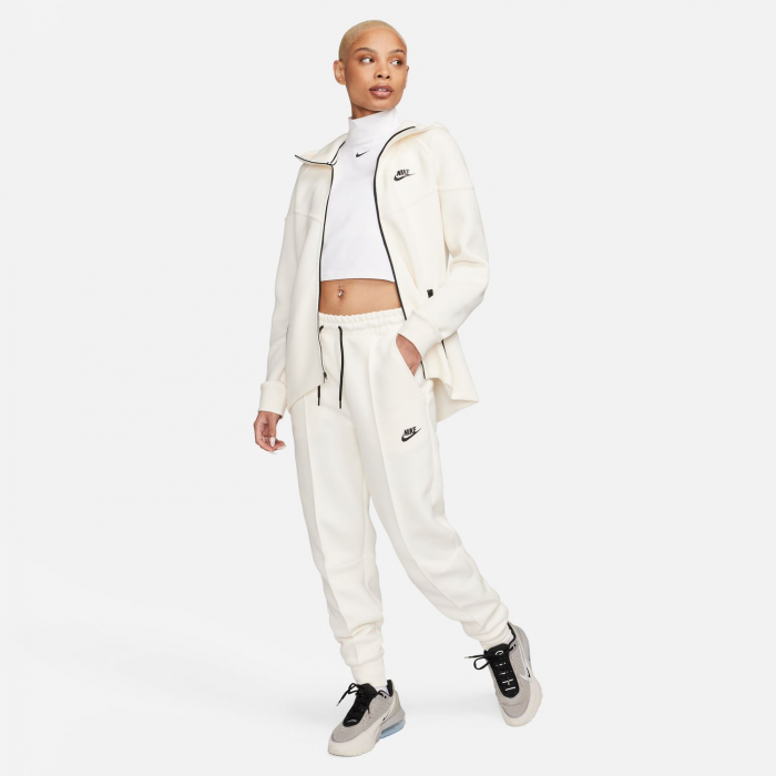Pantaloni lungi femei Pantaloni Nike W Nsw Tech Fleece Mr JggrPale Ivory/Black - sneakerit.ro [6]
