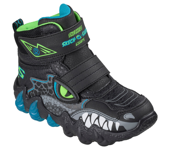 SNEAKERS COPII Pantofi Sport Skechers Copii Skech-O-Saurus Lights 2.0 - Arctic Dino - sneakerit.ro [4]