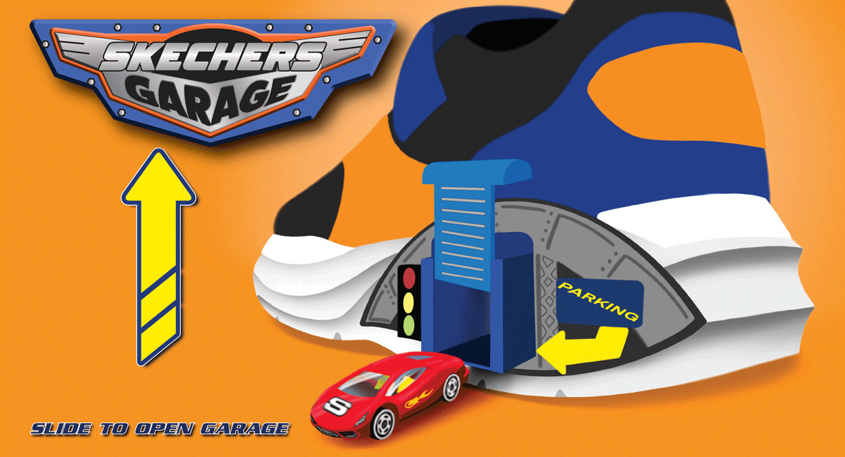 BRANDURI Pantofi sport Skechers copii Skechers Garage - sneakerit.ro [2]