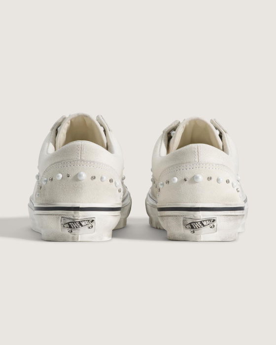 Vans Pantofi sport Vans Premium Old Skool 36 Pearlized Marshmallow White - sneakerit.ro [4]