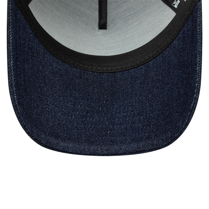 SALE Sapca New Era Patch Denim 9FORTY A-Frame Trucker Adjustable Cap Dark Blue - sneakerit.ro [5]