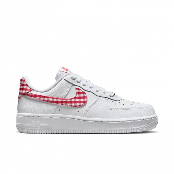 Nike Pantofi sport Nike Wmns Air Force 1 '07 Ess Trend White Mystic Red Gingham - sneakerit.ro [11]