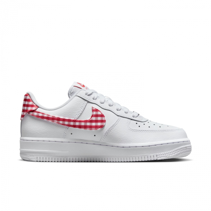 Nike Pantofi sport Nike Wmns Air Force 1 '07 Ess Trend White Mystic Red Gingham - sneakerit.ro [13]