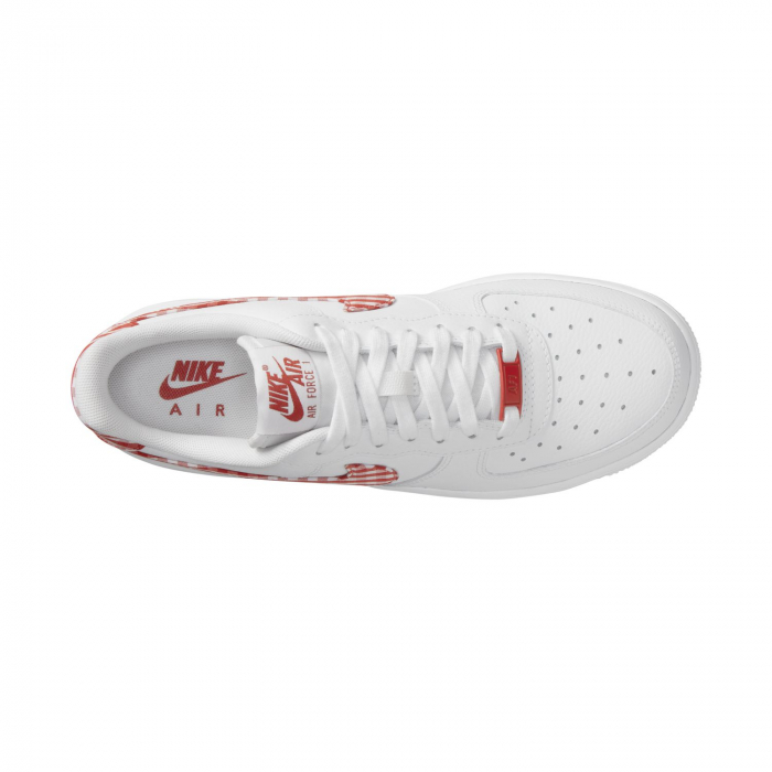 Nike Pantofi sport Nike Wmns Air Force 1 '07 Ess Trend White Mystic Red Gingham - sneakerit.ro [7]