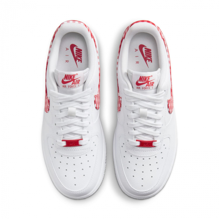 Nike Pantofi sport Nike Wmns Air Force 1 '07 Ess Trend White Mystic Red Gingham - sneakerit.ro [6]