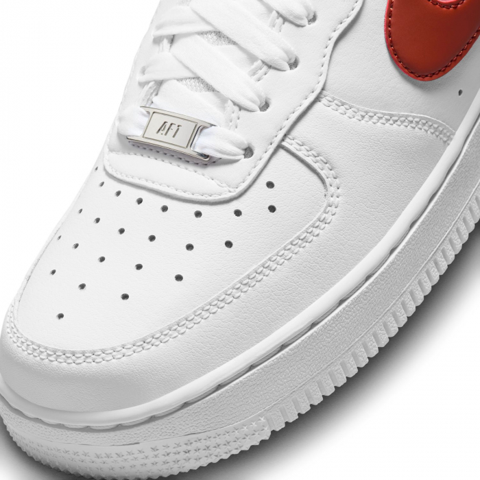 SNEAKERS DAMA Pantofi sport Nike Wmns Air Force 1 '07 Rec White Rugged Orange - sneakerit.ro [3]