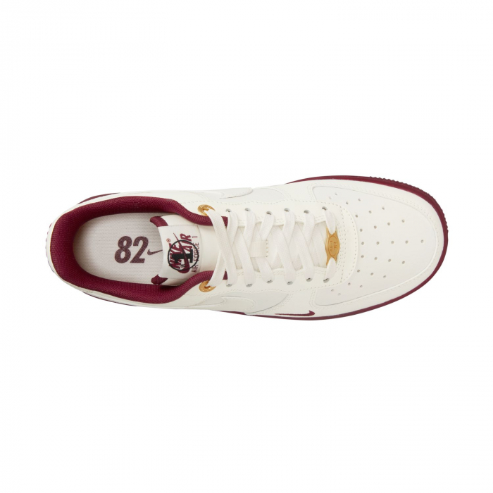 Nike Pantofi sport Nike Wmns Air Force 1 '07 Se Xcat 40th Anniversary Edition Sail Team Red - sneakerit.ro [8]