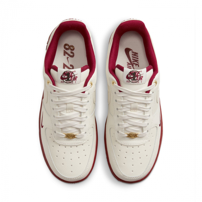 Nike Pantofi sport Nike Wmns Air Force 1 '07 Se Xcat 40th Anniversary Edition Sail Team Red - sneakerit.ro [6]