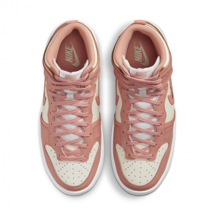 SNEAKERS DAMA Pantofi sport Nike Wmns Dunk High Up Sail Light Madder Root - sneakerit.ro [4]