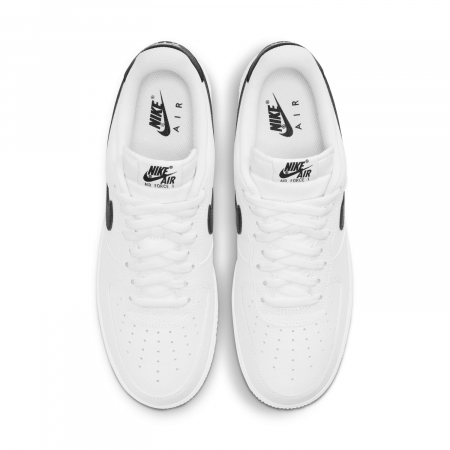 Nike Pantofi sport Nike Air Force 1 '07 White Black Pebbled Leather - sneakerit.ro [5]