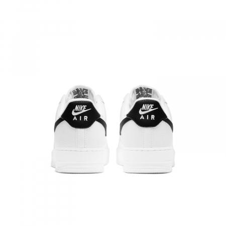 Nike Pantofi sport Nike Air Force 1 '07 White Black Pebbled Leather - sneakerit.ro [4]