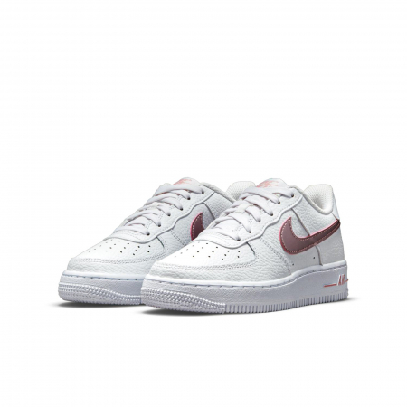 SNEAKERS COPII Pantofi sport Nike Air Force 1 An21 Bg White Pink Glaze - sneakerit.ro [1]