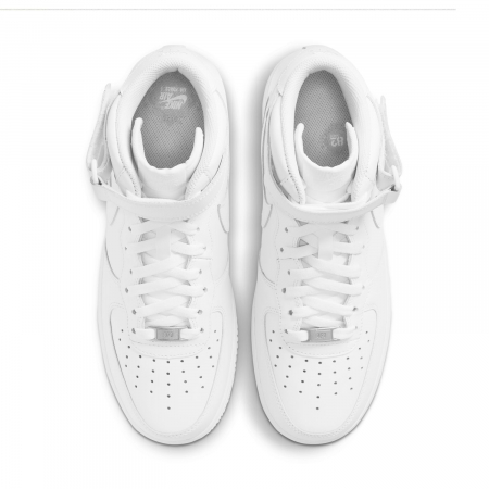 Nike Pantofi sport Nike Air Force 1 Mid '07 Le White - sneakerit.ro [6]