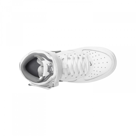 SNEAKERS COPII Pantofi sport Nike Air Force 1 Mid Le Bg White Wolf Grey - sneakerit.ro [6]