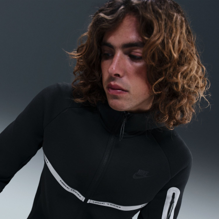 Nike Bluza cu fermoar Nike M Nk Tech Flc Wr Fz Jkt Reflec - sneakerit.ro [9]