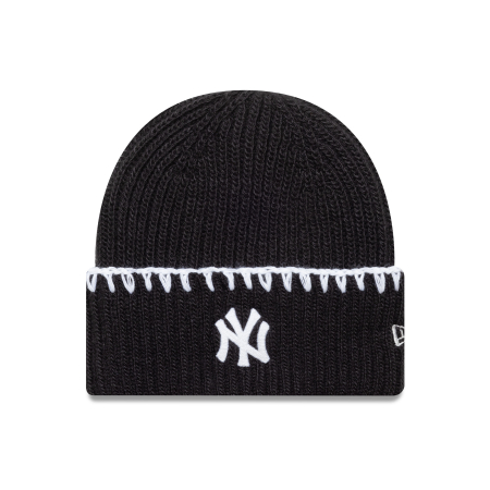 IMBRACAMINTE Caciula New Era Wmns Chunky Topstitch Beanie New York Yankees  Blk - sneakerit.ro [2]