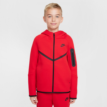 Bluze copii - Hanorac Nike B Nsw Tch Flc Fz - Pd + sneakerit.ro