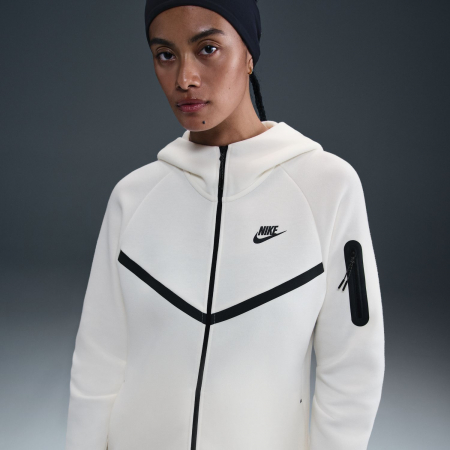 Nike Hanorac Nike W Nsw Tch Flc Wr Fz Hdy 2 - sneakerit.ro [7]