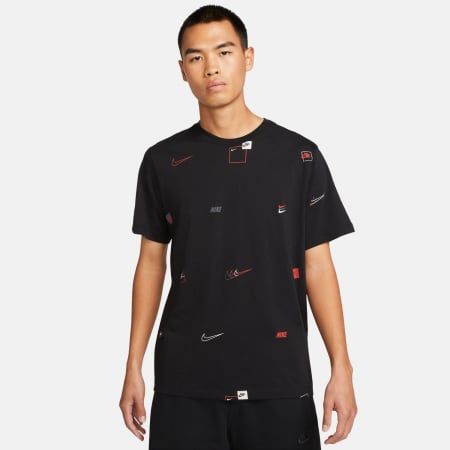 Nike - DN5246-010 I M Nsw 12 Mo Logo Aop Tee I IMBRACAMINTE Nike