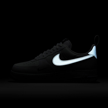 Nike Pantofi sport Nike Air Force 1 '07 Lv8 Ut Tu White Metallic Dark Grey - sneakerit.ro [1]