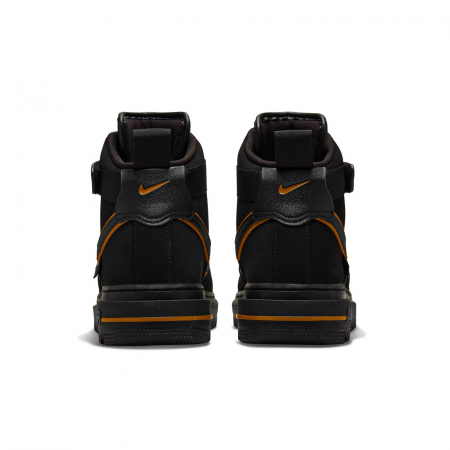 SNEAKERS BARBATI Pantofi sport Nike Air Force 1 Boot Black Gold - sneakerit.ro [2]