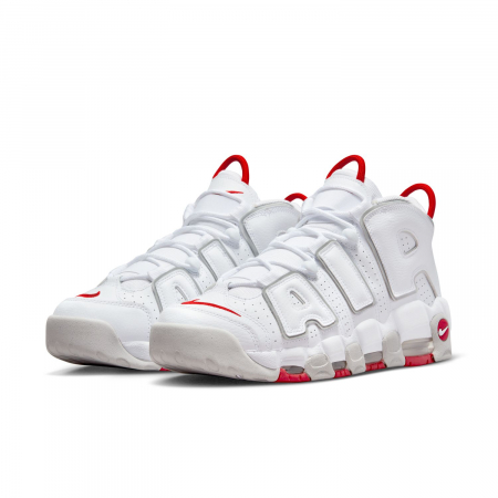 SNEAKERS BARBATI Pantofi sport Nike Air More Uptempo '96 Sc University Red Grey Fog - sneakerit.ro [1]