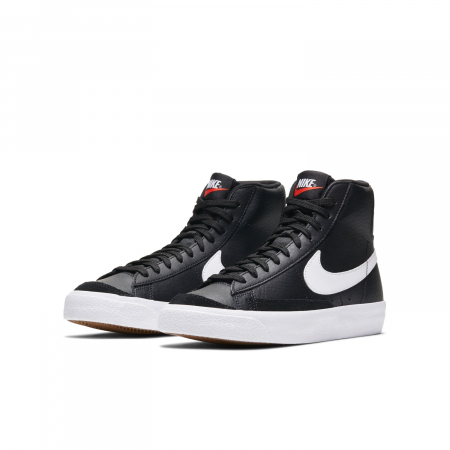 SNEAKERS COPII Pantofi sport Nike Blazer Mid '77 Black White - sneakerit.ro [1]