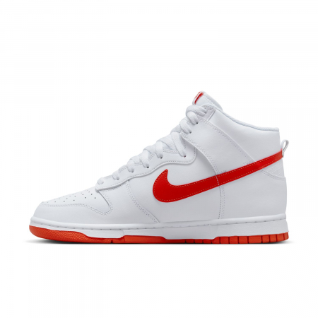 SNEAKERS BARBATI Pantofi sport Nike Dunk Hi Retro White Picante Red - sneakerit.ro [9]