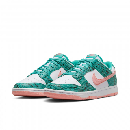 SNEAKERS BARBATI Pantofi sport Nike Dunk Low Me Snakeskin Washed Teal Bleached Coral - sneakerit.ro [1]